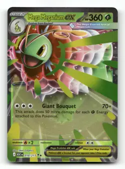 Mega Meganium ex 010/217 - Ascended Heroes - Pokemon Card NM/M - Image 1