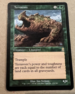 Terravore - Odyssey - MTG - Magic the Gathering - Image 1