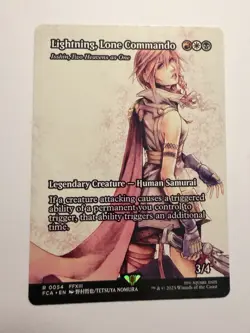 Lightning, Lone Commando - Isshin, Two Heavens as One (Showcase)✅ FF ✅Magic(mtg) - Image 1