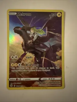 Zekrom - TG05/TG30 - Pokemon Brilliant Stars Sword & Shield Holo Illustration - Image 1