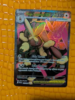 Mega Lopunny ex 115/094 Ultra Rare ME02: Phantasmal Flames Pokemon TCG NM - Image 1