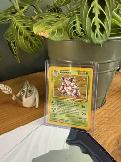 Pokemon Base 1999 Holo Nidoking Rare 11/102 Card Near Mint / LP ✨ - Image 1
