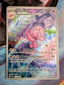 Tinkatuff 217/193 Illustration Rare Pokemon TCG SV02: Paldea Evolved NM - Image 1