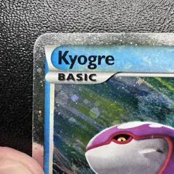 Kyogre Shiny Rare Holo - 2011 Pokemon Call of Legends SL6 English Poor Condition - Image 4
