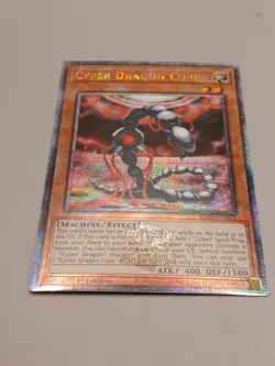 Cyber Dragon Core RA04-EN013 Quarter Century Secret Rare Yugioh 1st Edition Mint - Image 1
