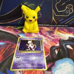 Pokemon Mewtwo Holo 20th Anniversary CP6 049/087 1st Edition Japanese LP-NM - Image 1