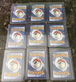 Pokemon TCG Mega Feraligatr EX Mega Meganium EX Totodile 9 Card Lot - Image 2
