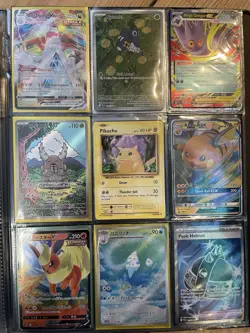 Pokemon Binder Collection | 180x IR’s / FA’s / GX’s / V / Vmax’s / EX’s / Promos - Image 3