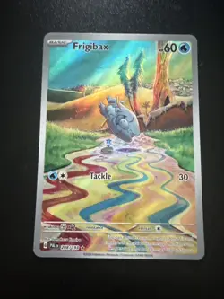 Pokemon Frigibax 208/193 Sv02 Paldea Evolved Holo Illustration Rare - Image 1