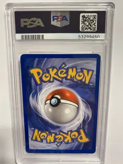 Pokemon TCG Fossil Set Raichu 14/62 1st Edition Holo Rare 1999 French PSA 8 - Image 2