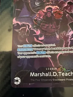 Marshall.D.Teach (English Version 2nd Anniversary Set) OP09-081 One Piece... - Image 3