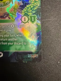 Alien - True Believer 229/204 Enchanted Wilds Unknown Disney Lorcana - Image 3
