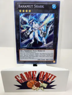 YuGiOh Bahamut Shark ABYR-EN099 1st Edition Secret Rare NM - Image 1