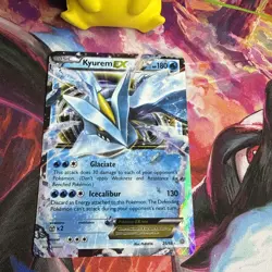 POKEMON Card Kyurem EX 25/98 XY Ancient Origins Holo LP - Image 2