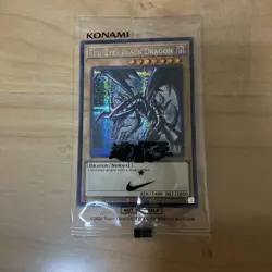 Yugioh Red-Eyes Black Dragon Nike Worlds Promo NKC1-EN002 Collaboration 2025 - Image 1