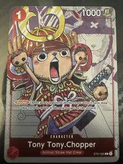 Tony Tony.Chopper - ST01-006 (Alternate Art) ST01-006 One Piece Promotion Cards - Image 1