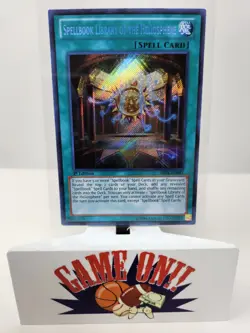 YuGiOh Spellbook Library of Heliosphere ABYR-EN087 1st Edition Secret Rare NM - Image 1