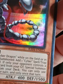 Yugioh! Cyber Dragon Core - RA04-EN013 - Super Rare - 1st Edition Near Mint, Eng - Image 5