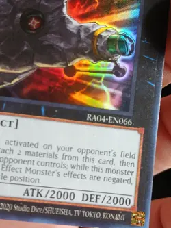 Yugioh Number 106: Giant Hand RA04-EN066 Ultra Rare 1st Edition NM - Image 4