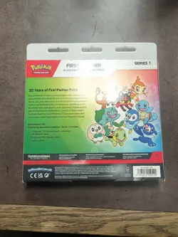 Pokemon First Partner Illustration Collection Series 1 Box Promo Cards Sticker - Image 2