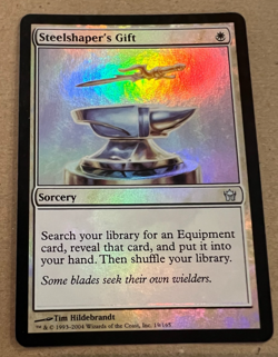 Foil - Steelshaper's Gift - Fifth Dawn - MTG - Magic the Gathering - Foil - Image 1