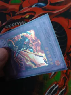 Flame Swordsman - LOB-003 - Super Rare - Unlimited Edition Yugioh HP - Image 2