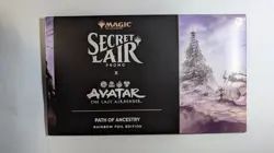 MTG Secret Lair x Avatar the Last Airbender: Path of Ancestry FOIL ~ Sealed - Image 1