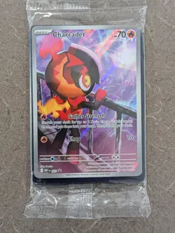 Pokemon Card 2025 CHARCADET Black Star Promo MEP 022 Phantasmal Flames ETB NM/M - Image 1