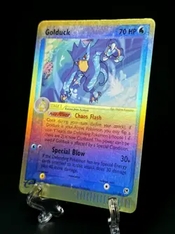 Golduck 17/100 EX Sandstorm Reverse Holofoil Rare Holo (LP) - Image 2