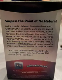 Pokemon TCG Sword & Shield Lost Origin Booster Bundle 6Pk Box English 2022 - Image 3