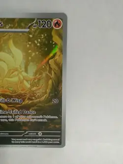 Pokemon TCG Ninetales Full Art Holo Rare 199/197 OBF EN 2023 Stage 1 Flame - Image 3
