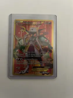 Mewtwo EX 164/162 Full Art Secret Rare Holo 170 HP Pokemon Breakthrough - Image 1