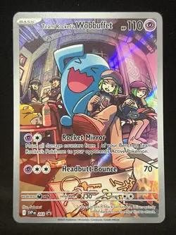 Pokemon TCG: Team Rocket's Wobbuffet 203 - Black Star Promo - Destined Rivals - Image 1