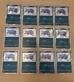 Pokemon Paldean Fates Fidough Greavard Maschiff SVP Promos Bundle Job Lot A14 - Image 3