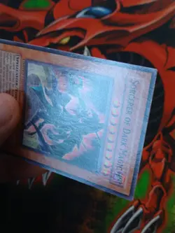Sorcerer of Dark Magic - MOV-EN002 - Common - Limited Edition Yugioh LP - Image 2