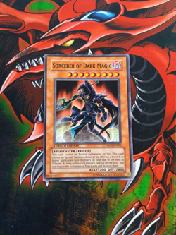 Sorcerer of Dark Magic - MOV-EN002 - Common - Limited Edition Yugioh MP - Image 1