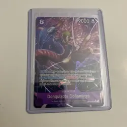 ONE PIECE Card Donquixote Doflamingo Alt Art OP10-071 SR Royal Blood English NM - Image 1