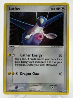 Pokemon Latios 2/10 EX Trainer Kit 2004 Cosmos Holo - Image 1