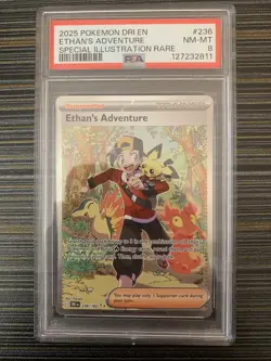 Pokemon Ethan's Adventure Destined Rivals 236/182 PSA 8 - Image 1