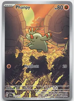 Phanpy 205/191 Illustration Rare Surging Sparks Pokemon Near Mint - Image 1