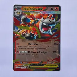 Carte Pokemon Mega Camerupt Ex 022/132 Mega Evolution FR Neuf - Image 1