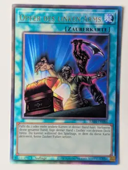Opfer des linken Arms RA04-DE086 Ultra Rare Deutsch NM YUGIOH - Image 1