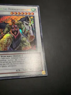 Yugioh! Nebeltal-Donnerherrscher Secret Rare - HA02-DE060 1. Auflage - Deutsch#2 - Image 4