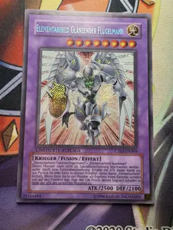 Yugioh! Elementarheld Glanzender Flugelmann Secret Rare - CT03-DE004 Ldt. Aufl. - Image 1