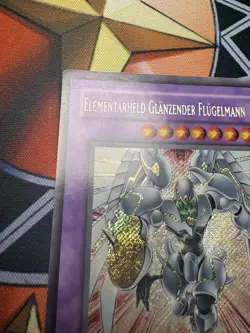 Yugioh! Elementarheld Glanzender Flugelmann Secret Rare - CT03-DE004 Ldt. Aufl. - Image 2