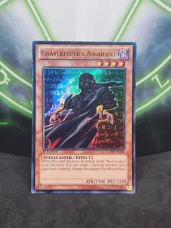 Yugioh Gravekeeper's Assailant LCYW-EN189 Ultra Rare 1st Edition NM - Image 1