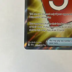 Full Art Special Red Card English Pokemon 113/086 - Image 2