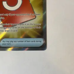 Full Art Special Red Card English Pokemon 113/086 - Image 3