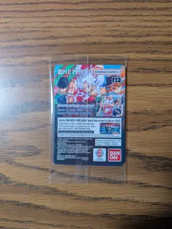ONE PIECE VOYAGE: Monkey.D.Luffy Playing Card P-055 - Image 2