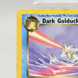 Dark Golduck 37/82 Team Rocket Non Holo Vintage Pokemon Card MP - Image 2